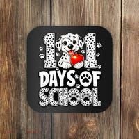 101 Days Of School 100th Day Dog Coaster thumb 0