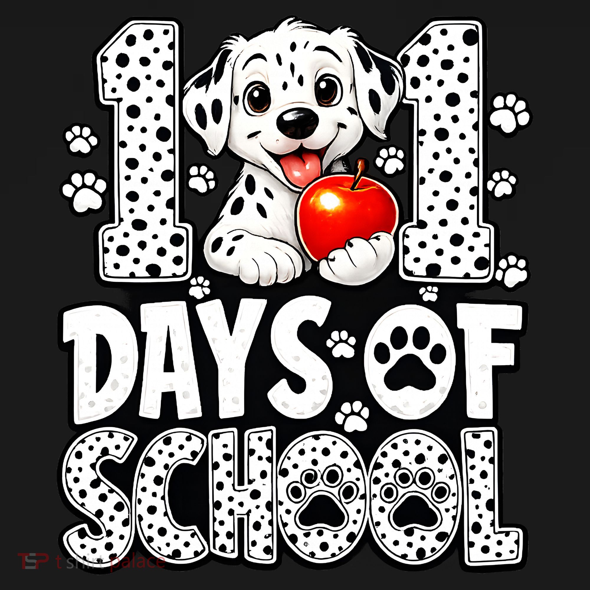 101 Days Of School 100th Day Dog Women's Hoodie