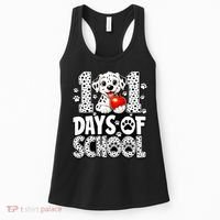 101 Days Of School 100th Day Dog Women's Tank Top thumb 0