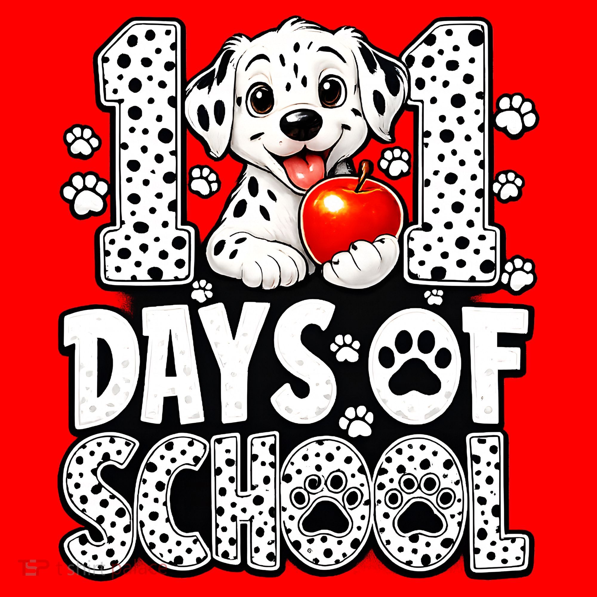 101 Days Of School 100th Day Dog Santa Hat