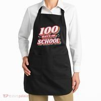 100 Days Of School Retro Apron thumb 2