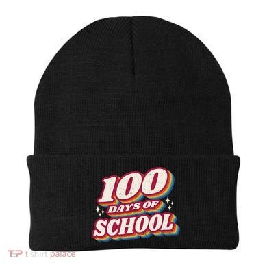 100 Days Of School Retro Beanie