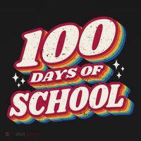 100 Days Of School Retro Coaster thumb 2