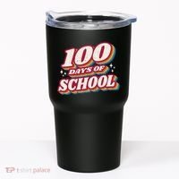 100 Days Of School Retro Tumbler thumb 0