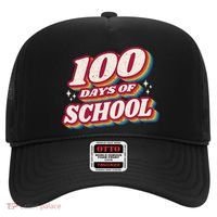100 Days Of School Retro Hat thumb 0