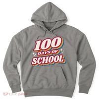 100 Days Of School Retro Hoodie thumb 0