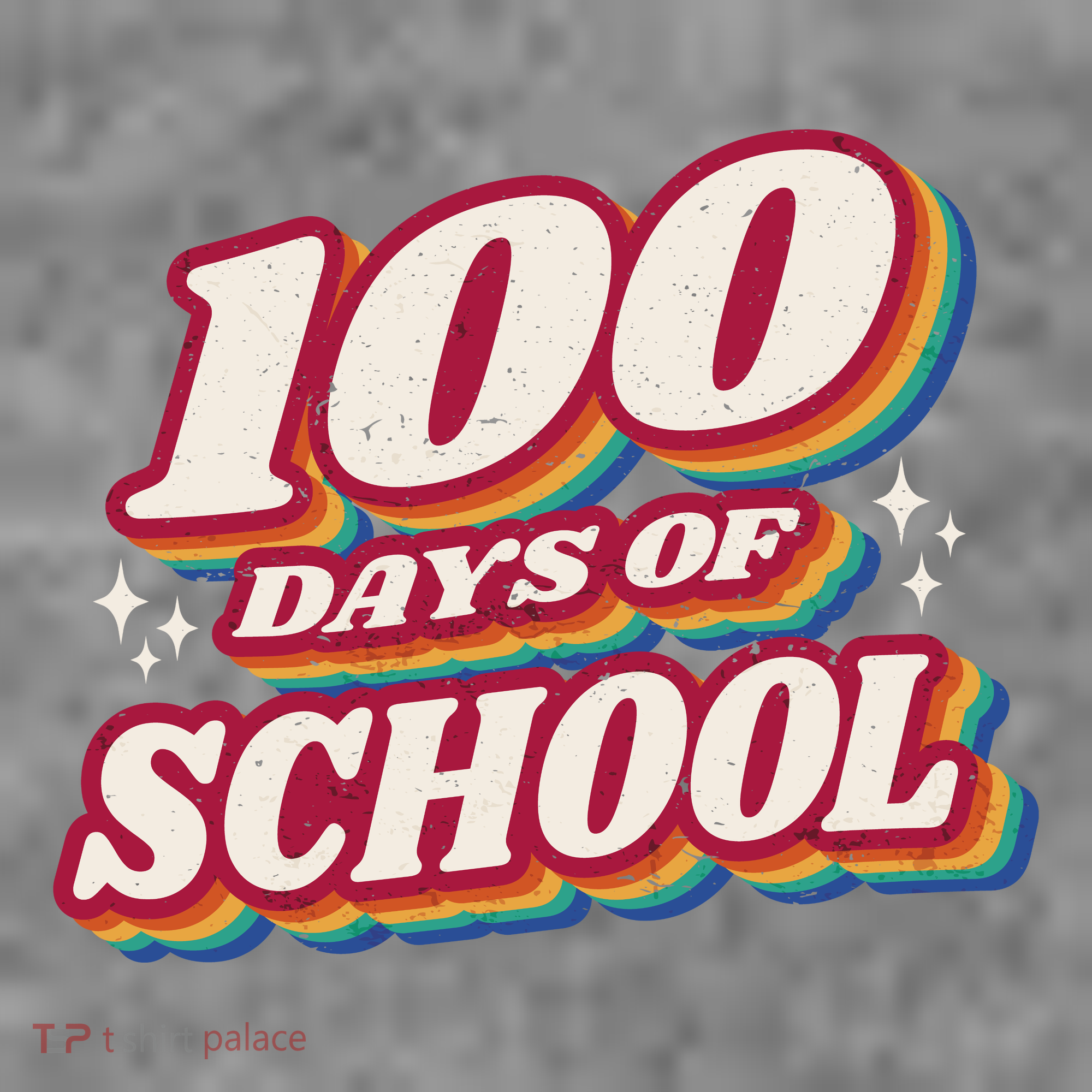 100 Days Of School Retro Toddler T-Shirt