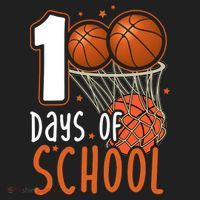 100 Days Of School Basketball Tumbler thumb 3