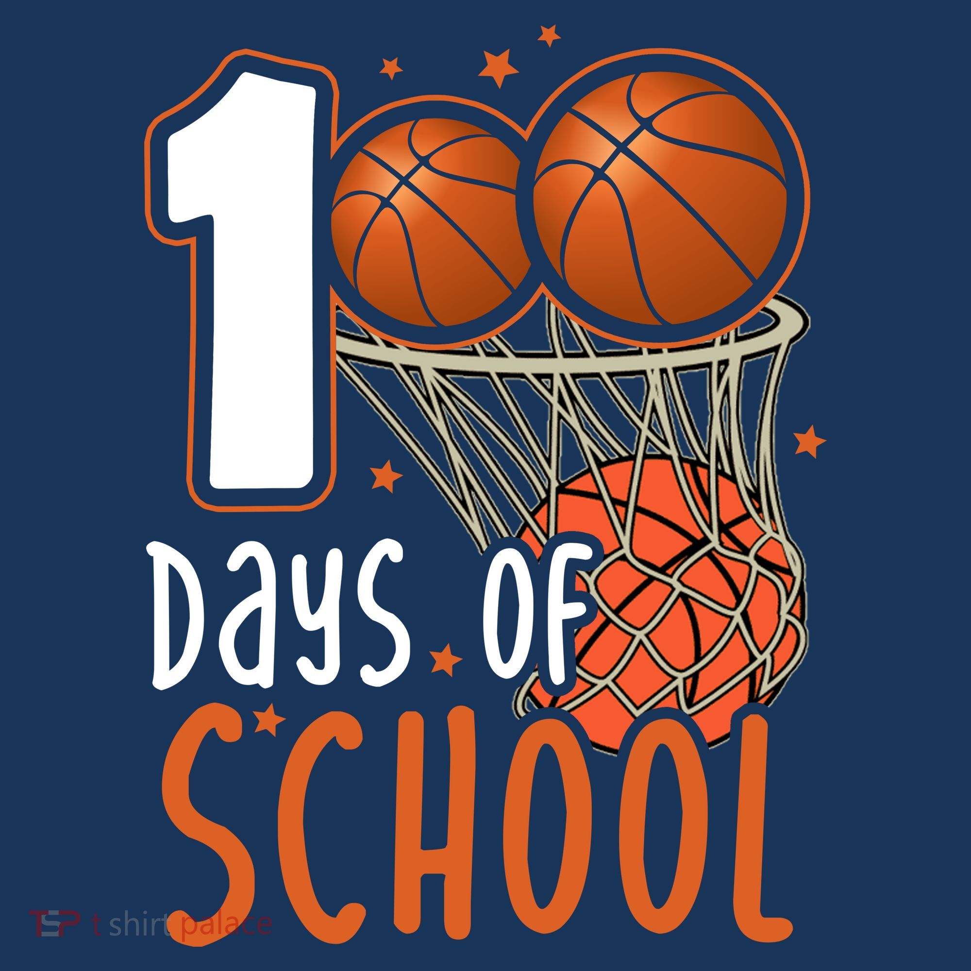 100 Days Of School Basketball Women's Hoodie