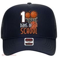 100 Days Of School Basketball Hat thumb 0