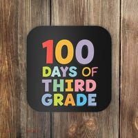 100 Days Of Third Grade Teacher 100th Day Of School Coaster thumb 0