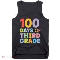 100 Days Of Third Grade Teacher 100th Day Of School Tank Top thumb 0