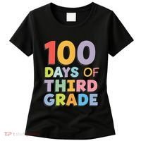 100 Days Of Third Grade Teacher 100th Day Of School Women's T-Shirt thumb 0