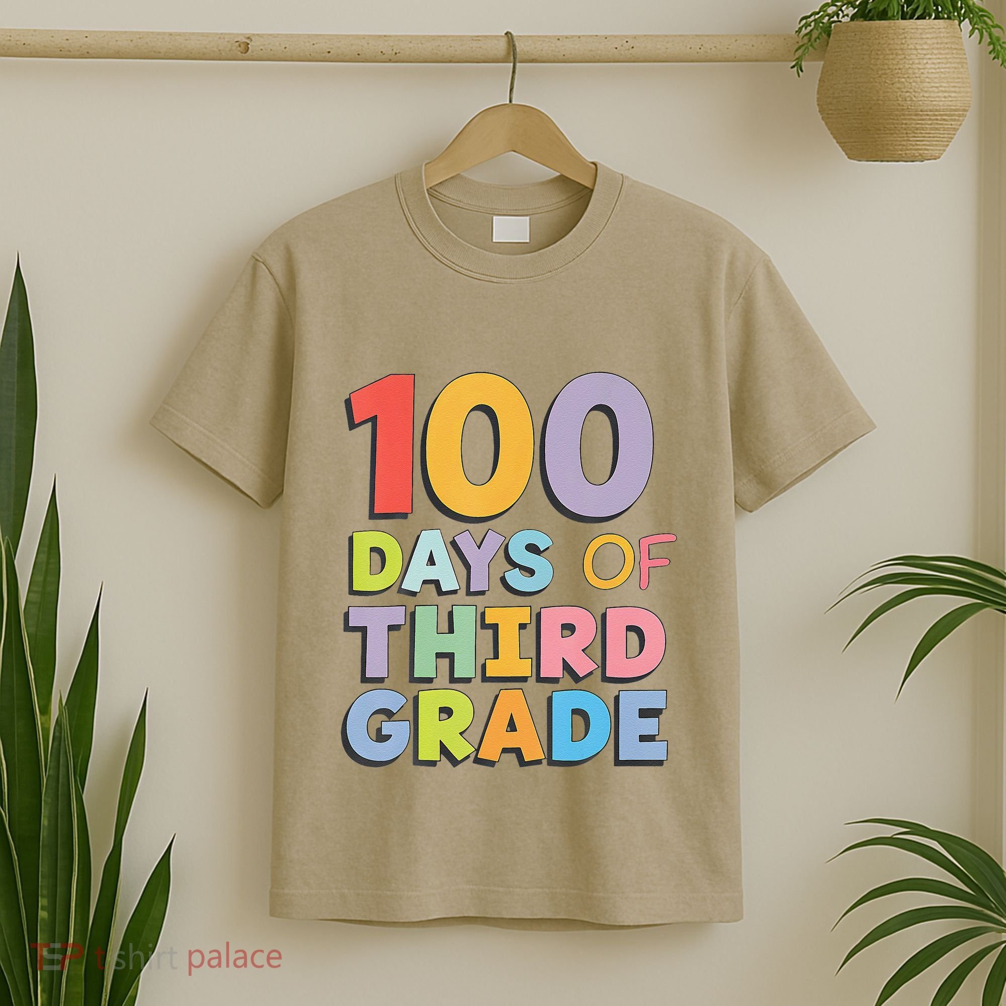 100 Days Of Third Grade Teacher 100th Day Of School T-Shirt