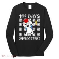 101 Days Of School Happy 100 Days Smarter Teacher Long Sleeve Shirt thumb 0