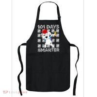 101 Days Of School Happy 100 Days Smarter Teacher Apron thumb 0