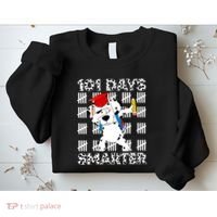 101 Days Of School Happy 100 Days Smarter Teacher Sweatshirt thumb 2