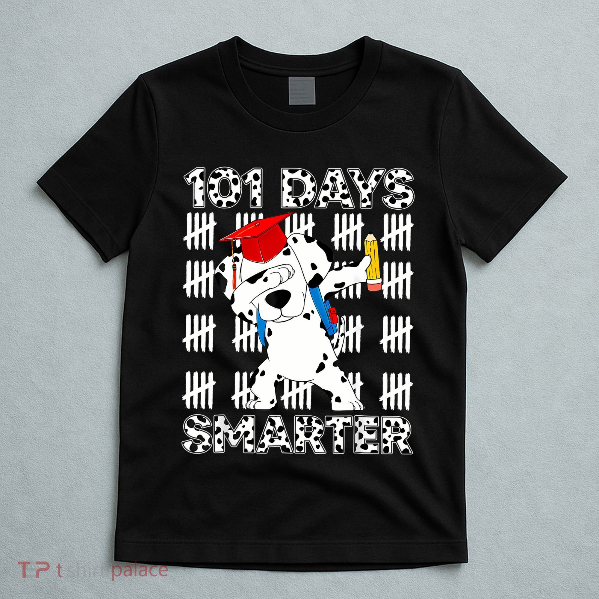 101 Days Of School Happy 100 Days Smarter Teacher T-Shirt