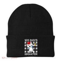 101 Days Of School Happy 100 Days Smarter Teacher Beanie thumb 0