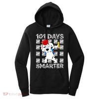 101 Days Of School Happy 100 Days Smarter Teacher Women's Hoodie thumb 0