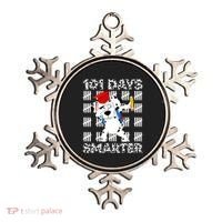 101 Days Of School Happy 100 Days Smarter Teacher Ornament thumb 0