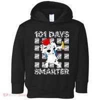 101 Days Of School Happy 100 Days Smarter Teacher Toddler Hoodie thumb 0