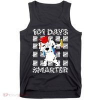 101 Days Of School Happy 100 Days Smarter Teacher Tank Top thumb 0