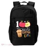 100 Days Of Coffee Chaos 100th Day Of School Backpack thumb 0