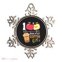 100 Days Of Coffee Chaos 100th Day Of School Ornament thumb 0