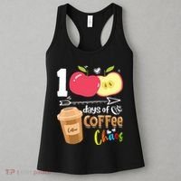 100 Days Of Coffee Chaos 100th Day Of School Women's Tank Top thumb 3