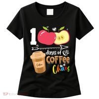 100 Days Of Coffee Chaos 100th Day Of School Women's T-Shirt thumb 0