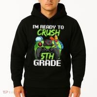 1St Day Of Fifth Grade  Ready To Crush 5Th Grade Hoodie thumb 2