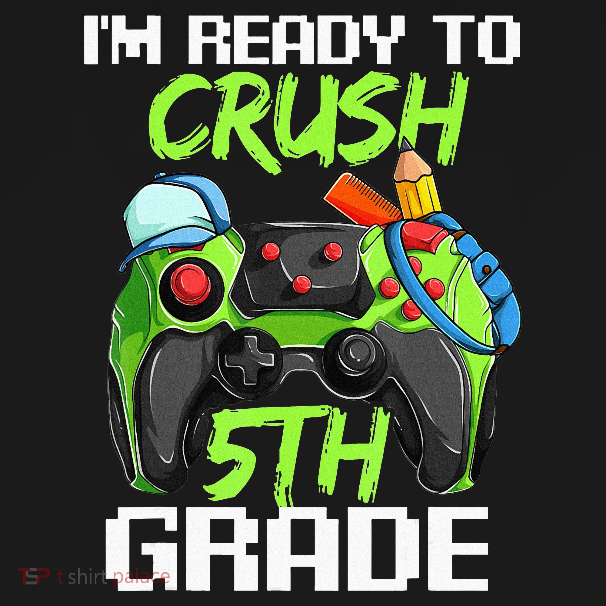 1St Day Of Fifth Grade  Ready To Crush 5Th Grade Sweatshirt