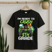 1St Day Of Fifth Grade  Ready To Crush 5Th Grade T-Shirt thumb 2