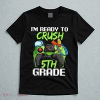 1St Day Of Fifth Grade  Ready To Crush 5Th Grade T-Shirt thumb 5