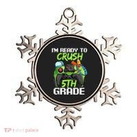 1St Day Of Fifth Grade  Ready To Crush 5Th Grade Ornament thumb 0