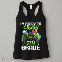 1St Day Of Fifth Grade  Ready To Crush 5Th Grade Women's Tank Top thumb 3