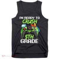 1St Day Of Fifth Grade  Ready To Crush 5Th Grade Tank Top thumb 0