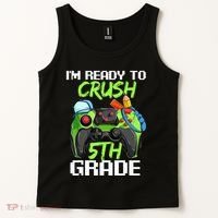 1St Day Of Fifth Grade  Ready To Crush 5Th Grade Tank Top thumb 2