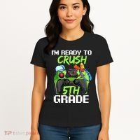 1St Day Of Fifth Grade  Ready To Crush 5Th Grade Women's T-Shirt thumb 4