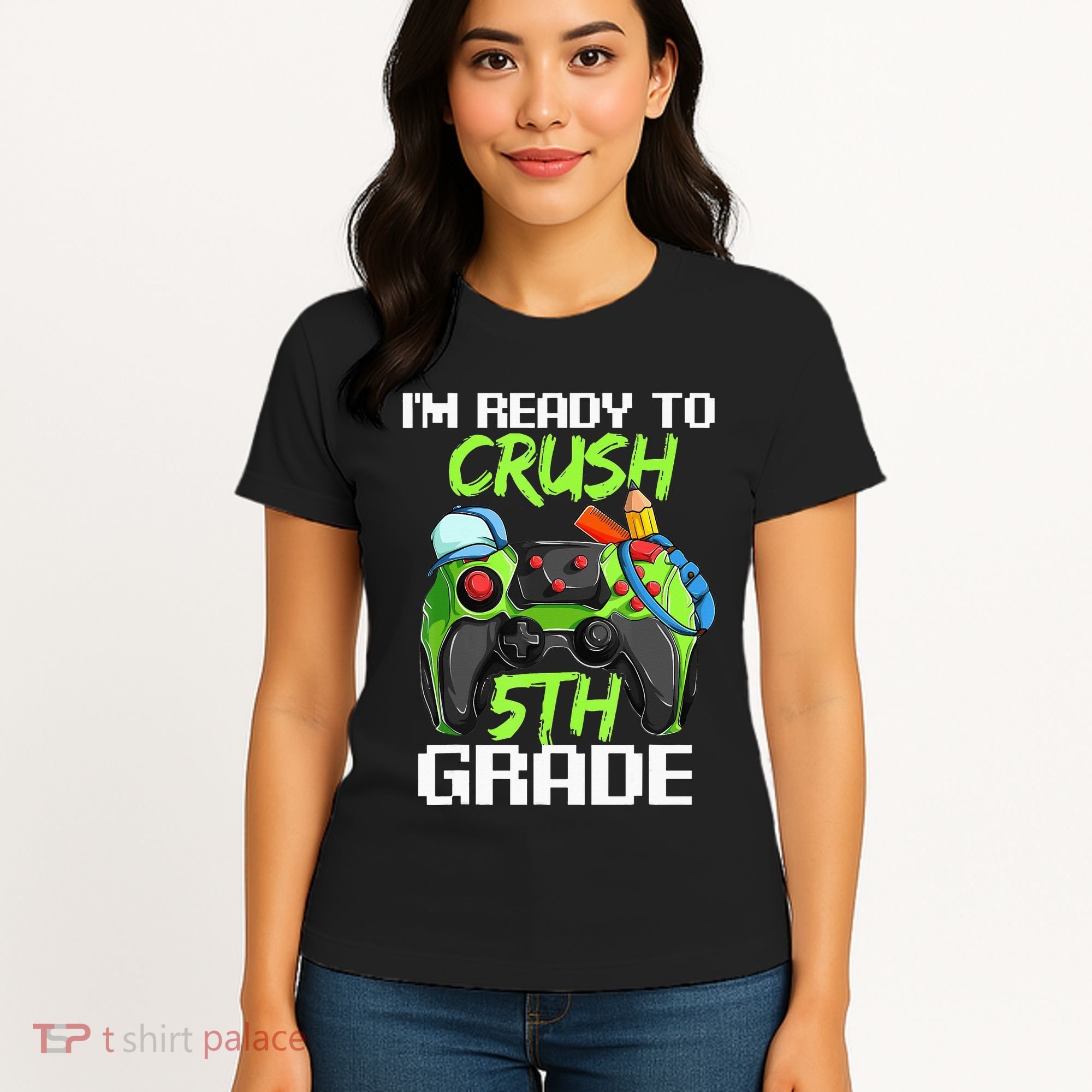 1St Day Of Fifth Grade  Ready To Crush 5Th Grade Women's T-Shirt