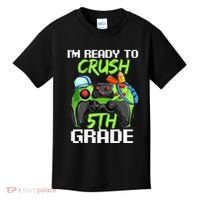 1St Day Of Fifth Grade  Ready To Crush 5Th Grade Kids T-Shirt thumb 0