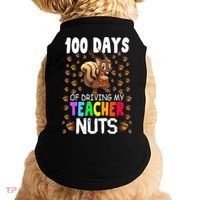 100 Days Of School Doggie Tank thumb 0