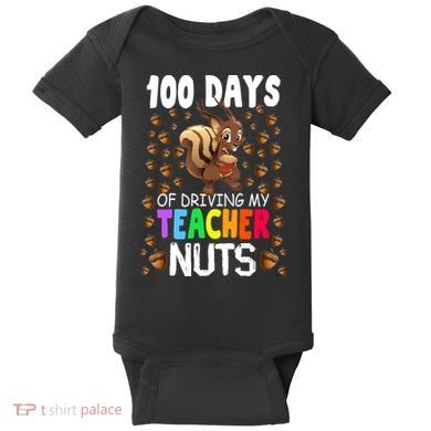 100 Days Of School Baby Bodysuit
