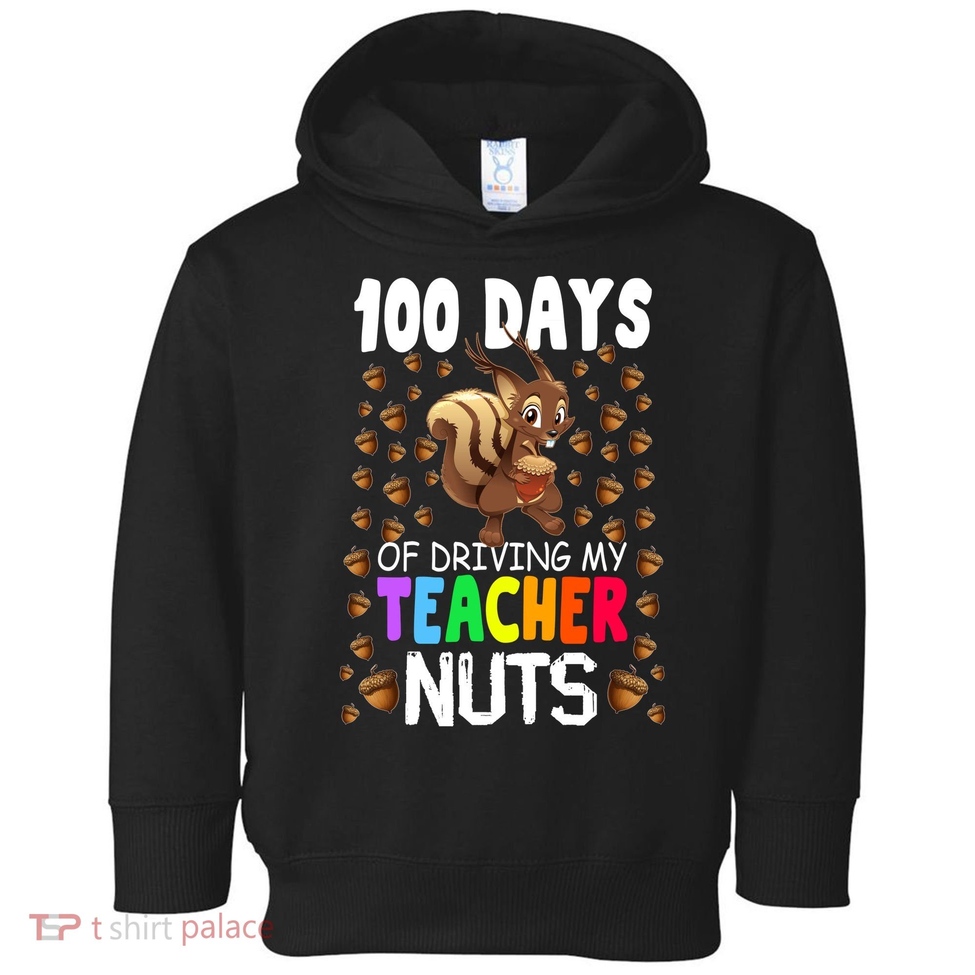 100 Days Of School Toddler Hoodie