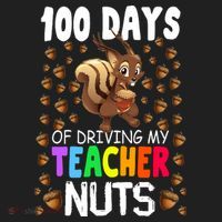 100 Days Of School Golf Towel thumb 3