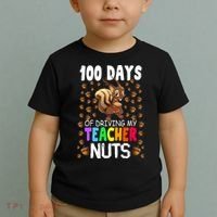 100 Days Of School Toddler T-Shirt thumb 2