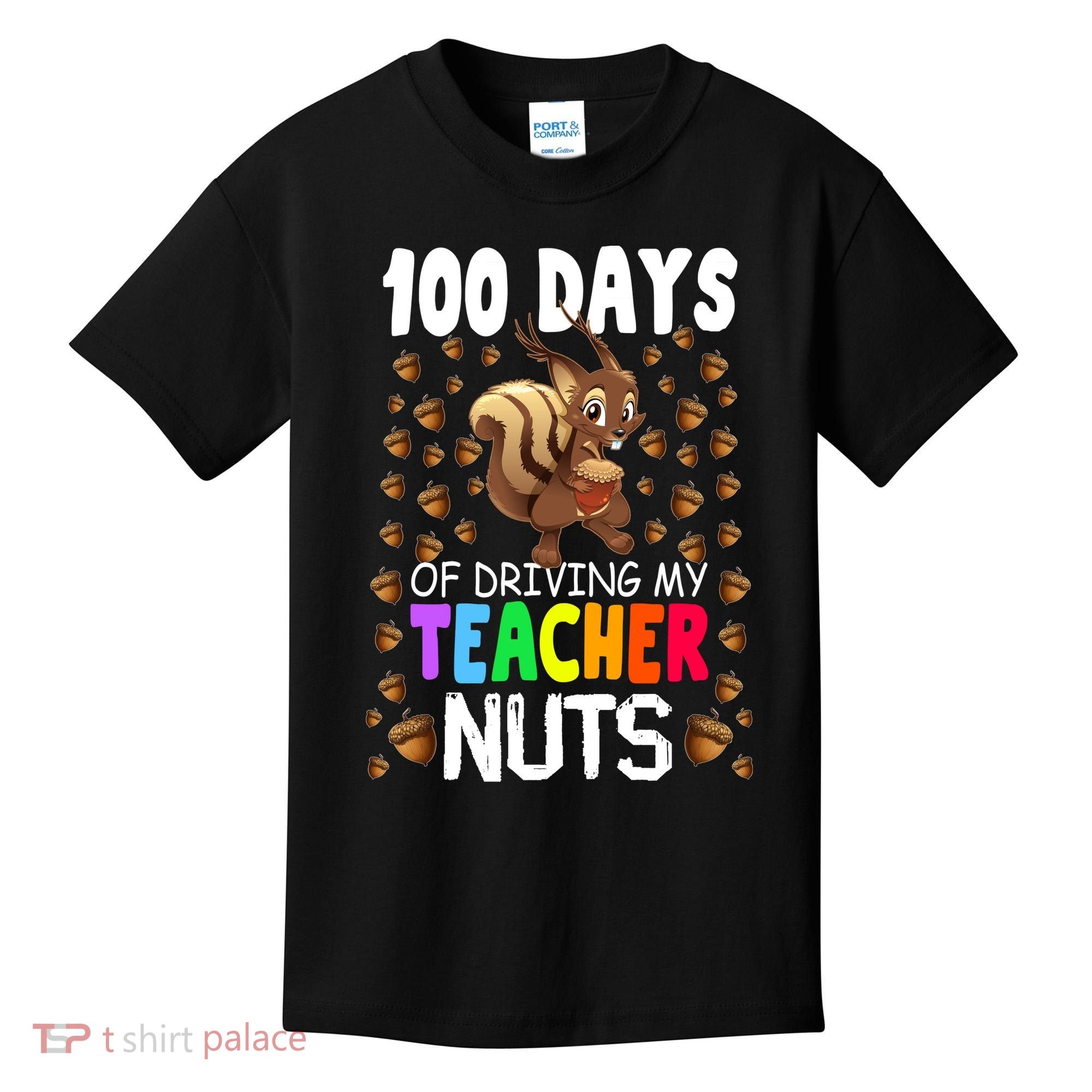 100 Days Of School Kids T-Shirt