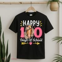 100 Days Of School Horse 100th Day Smarter Teacher T-Shirt thumb 2