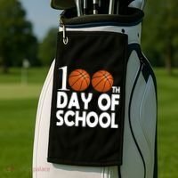 100th Days Of School Golf Towel thumb 2